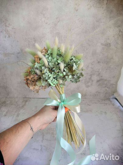 Букет из сухоцветов подарок свадьба праздник