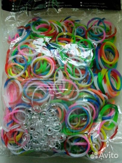 Резинки для плетения браслетов Loom Bands