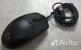 Мышка logitech g102 чёрного цвета