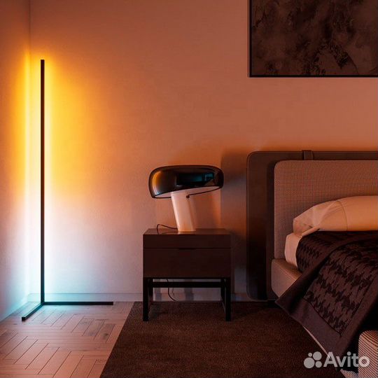 Угловой торшер lеd