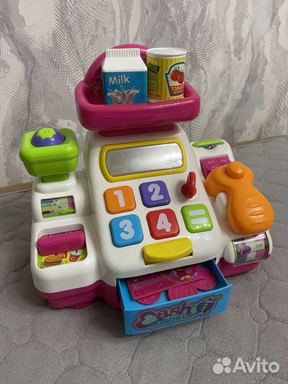 Детская касса со звуком
