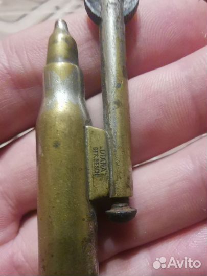 Зажигалка бензиновая винтажная с надписью