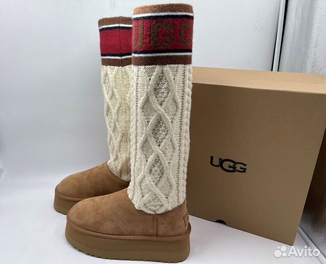 Женские Угги UGG Classic Sweater Letter