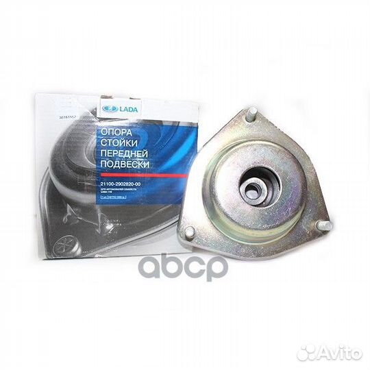 Опора верхняя стойки с болтами и подшипником в