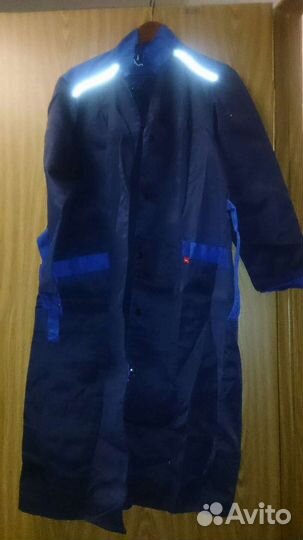 Новый костюм рабочий и халат р.48-50