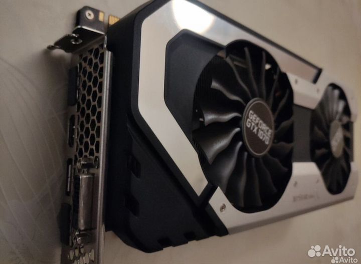 Видеокарта gtx 1070 palit jetstream
