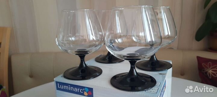 Бокалы для коньяка 410 мл.Новые в коробке