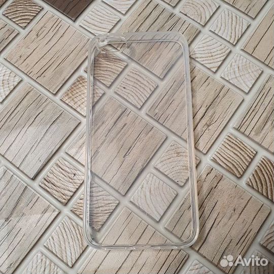 Чехол силикон iPhоne 5 плотный 1mm, прозрач