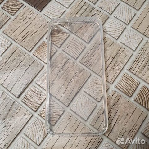Чехол силикон iPhоne 5 плотный 1mm, прозрач