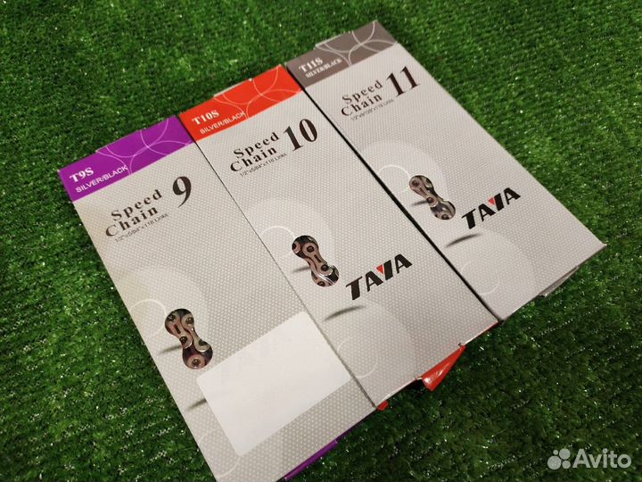 Цепь велосипедная Taya 9, 10, 11 скоростей