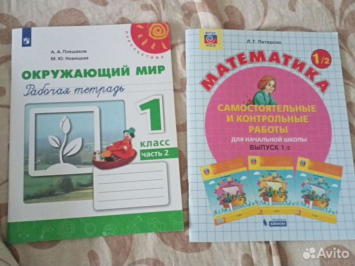 Рабочие тетради 1 класс