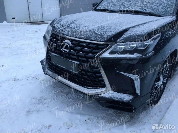 Обвес на Lexus LX 570 LX 450 d чёрный