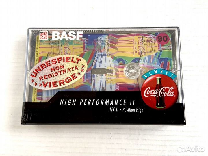 Набор 3 кассеты Basf 90 - Coca-Cola - Modern Art