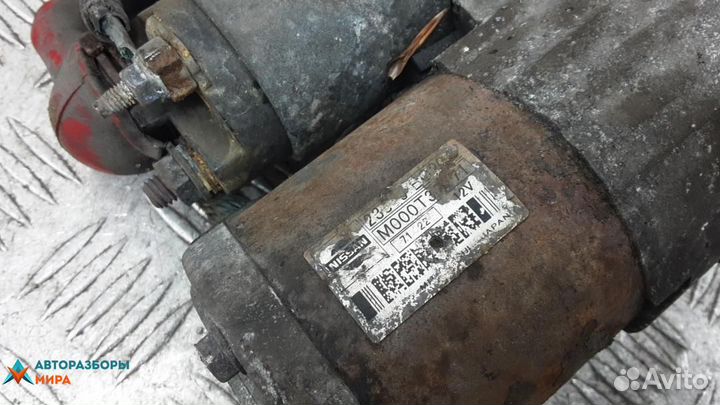 Стартер Nissan Qashqai 2007