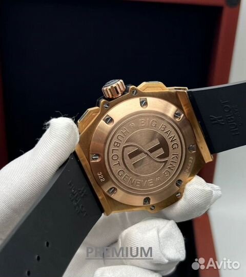 Брутальные мужские часы Hublot