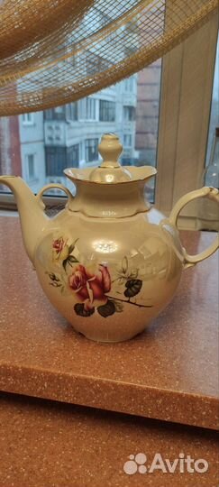 Чайник 3 л фарфоровый