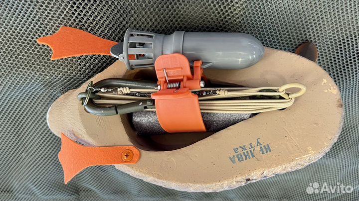 Чучело плавающее на моторе