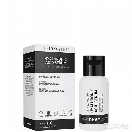 Сыворотка для лица The Inkey List Hyaluronic Acid