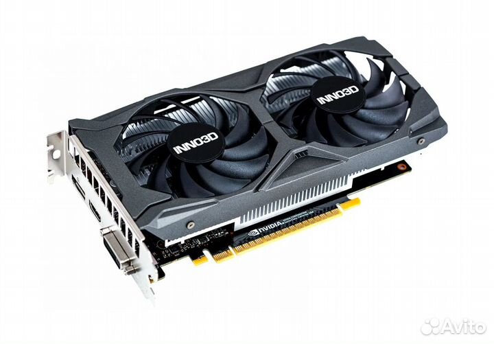 Видеокарта inno3D GeForce GTX 1650 D6 twin X2 OC V
