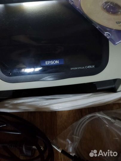 Принтер Epson C43UX струйный цветной
