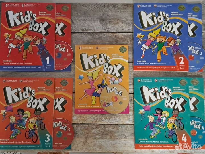 Kids box starter 1,2,3,4