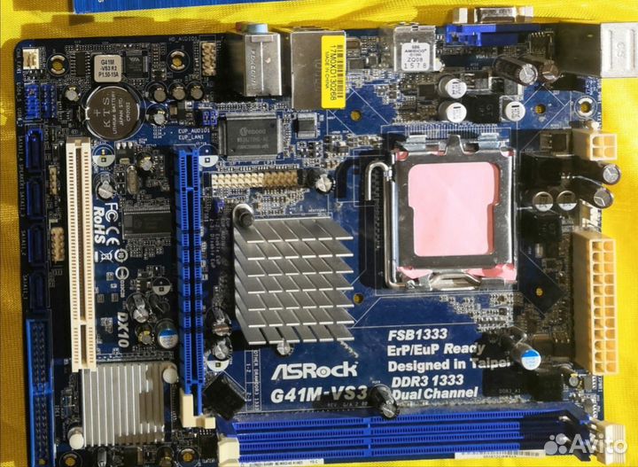 Материнские платы Asrock G-41m и Gigabyte GA-78L