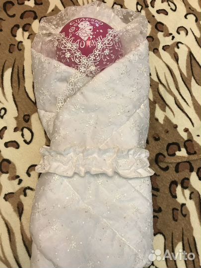 Одеяло конверт на выписку