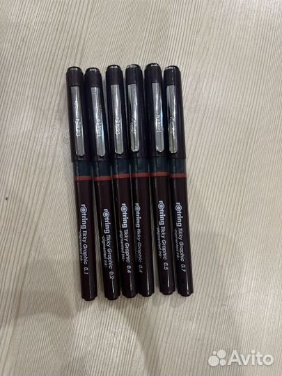 Rotring Оигинальные чехские капилярные ручки