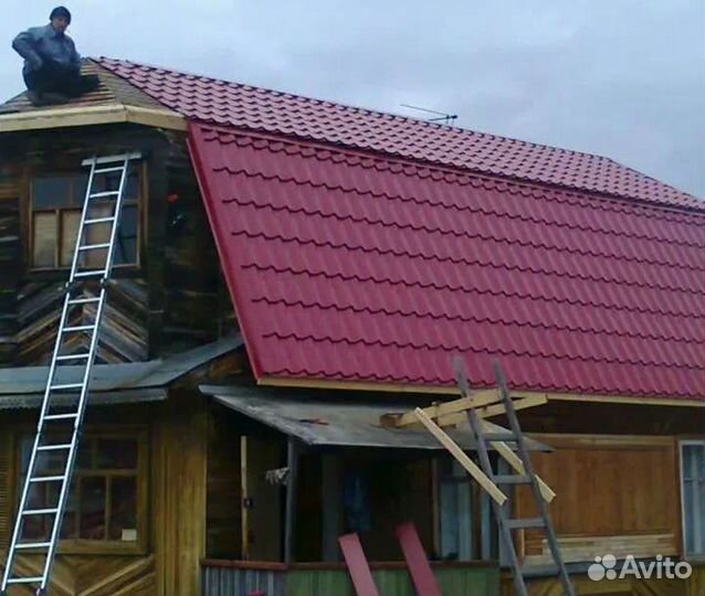 Кровельные работы. Ремонт кровли монтаж крыш