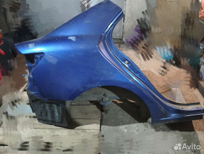 Задняя правая четверть, крыло пер.лев Kia cerato 2