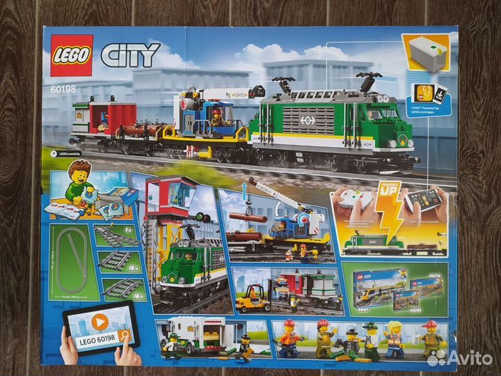 Конструктор lego city 60198 поезд