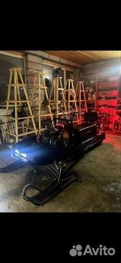 Самодельный снегоход