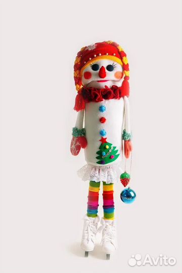 Снеговик ручной работы