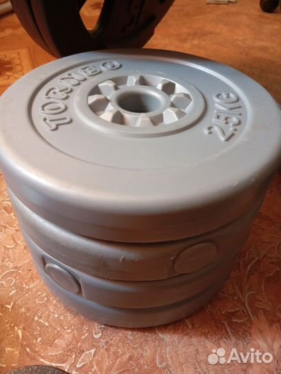 Блины, веса для штанги, гантели