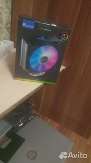 Кулер с RGB подсветкой