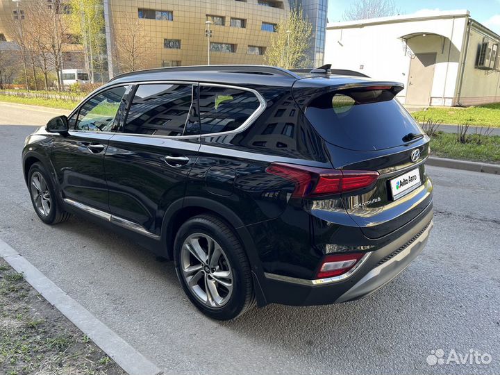 Hyundai Santa Fe 2.2 AT, 2019, 75 336 км