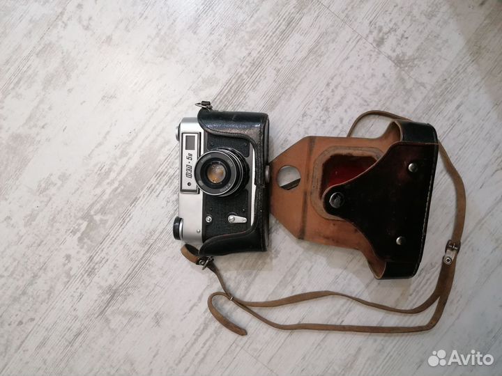 Пленочный фотоаппарат фэд 5в со вспышкой