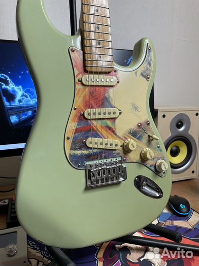 Электрогитара Fender stratocaster made in mexico