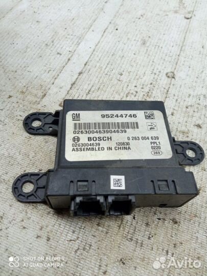 Блок управления парктроником Chevrolet Cruze седан