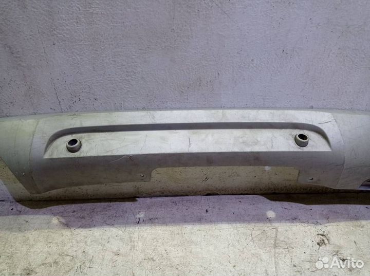 Накладка юбки заднего бампера