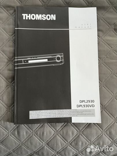 Домашний кинотеатр thomson DPL2930