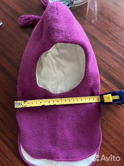 Шапка шлем шерстяной Керри и Ленни