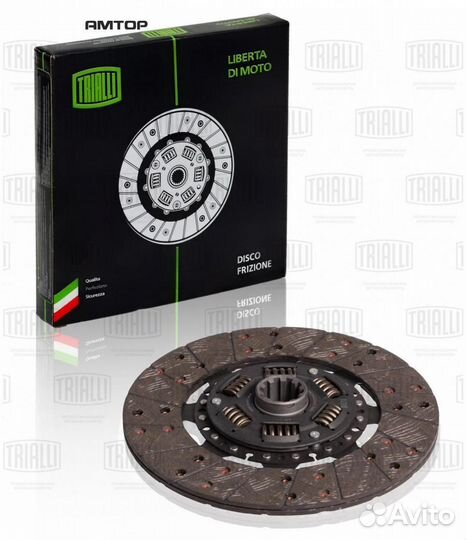 Trialli FD 369 Диск сцепления УАЗ умз-417 4-х ступ