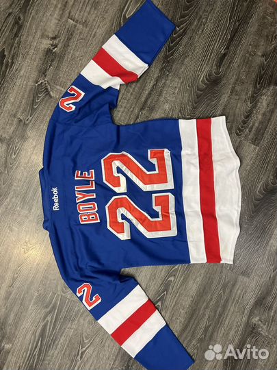 New York Rangers reebok NHL хоккейная форма