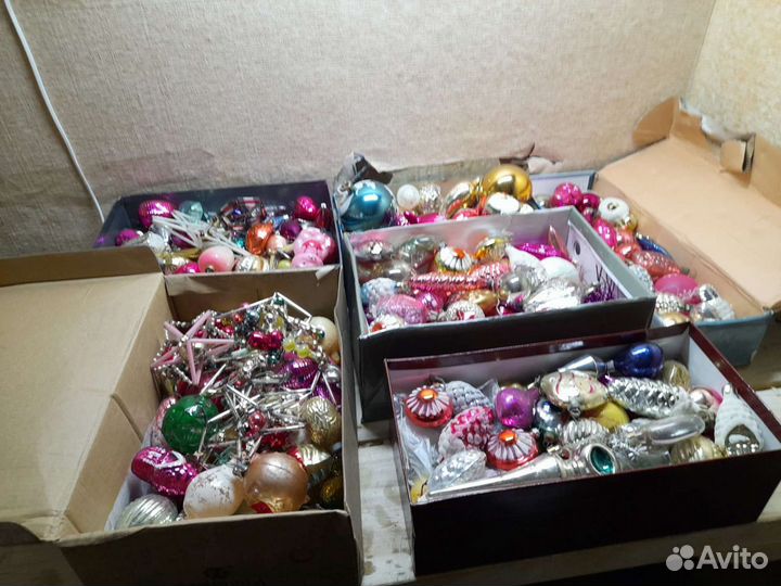 Советские елочные игрушки