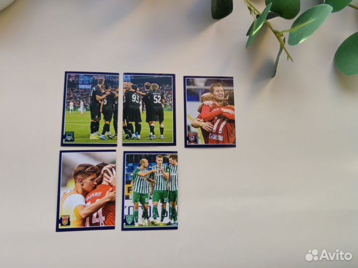 Наклейки Премьер лига футбол Panini