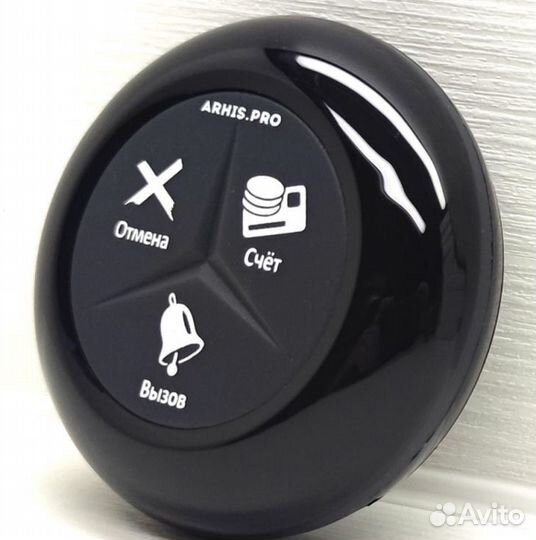 Влагозащищенная кнопка вызова официанта IP187