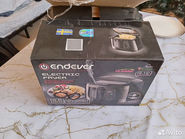Фритюрница endever fr-110