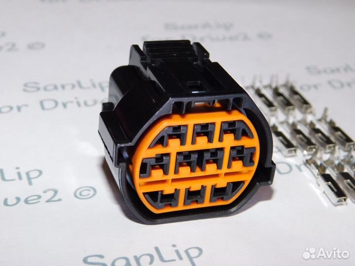Разъём для фары Hyundai Solaris