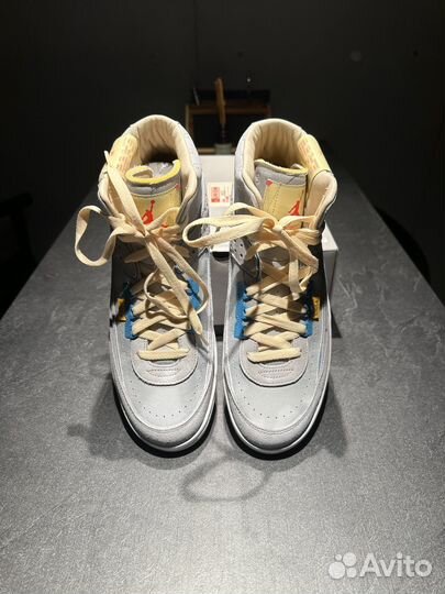 Air Jordan 2 Retro Grey Fog x Union